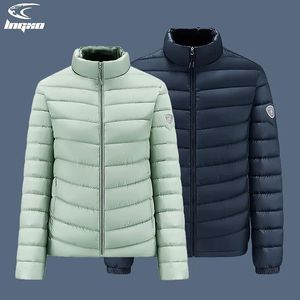 Vestes LNGXO hommes femmes hiver doudoune ultraléger chaud coupe-vent manteau Camping randonnée Terkking ski extérieur doudoune grande taille