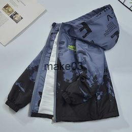 Jassen LZH 2023 Nieuwe Lente Jas Voor Jongens Mode Dunne Capuchon Rits Uitloper Jas Kinderkleding Voor Tieners Jongens Herfst jas 414 Jaar J230728