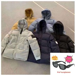 Jassen Man Stones Island Jas Donsparka's Puffer Bomber Winterjas Met capuchon Outwears Windjack Aziatische maat M-2xl Chs