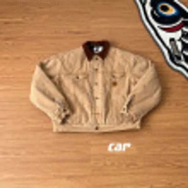 Chaquetas para hombres al aire libre Casual Moda Carhar Diseñador Vintage Abrigo lavado Otoño Cortavientos Cargo Biker Moda Chaqueta de invierno Reducción de edad Explosión 1ui0t