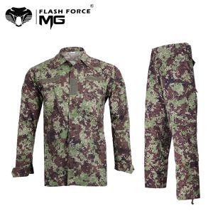 Vestes Uniform militaire Acu camouflage Tactical costume masculin veste de vêtements armée et pantalon déguisé pour chasseur pour chasseur pour Airsoft