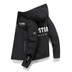 Vestes New Mens Zipper Jacket Spring / Fall Trapstar Brand Fall / Spring Blazer Casual Trend Fashion Coat Y2211