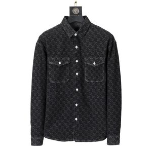 Vestes Plante Fleur Pleine Impression Denim Manteau Hommes Vêtements Streetwear Vêtements Femmes Vêtements Couples Amoureux Manteaux Asie taille m-3xl