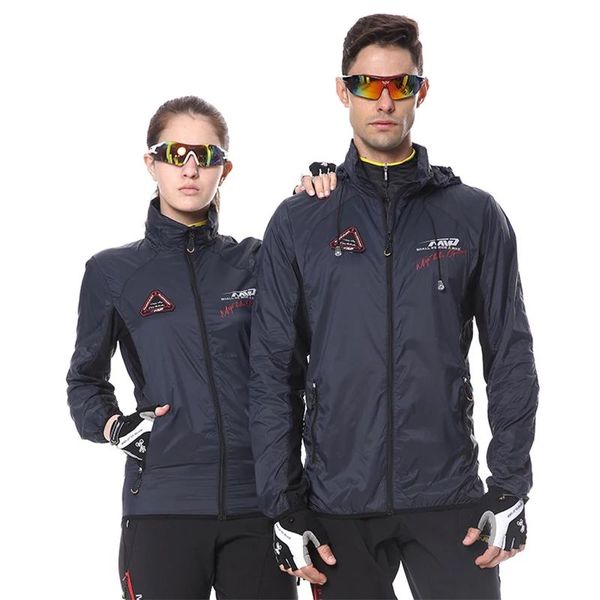 Vestes Veste de cyclisme imperméable réfléchissante hommes femmes coupe-vent VTT veste de pluie de vélo respirant Sport de plein air en Nylon imperméable de course