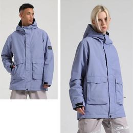 Jackets Skiwear Men Snowboard Winter Nieuwe waterdichte winddichte Warm Big Pockets Skiing Snowboard Snow Snow Sports Kleding Top Jacket Unisex