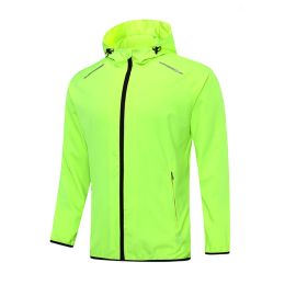 Jackets Sport Running Jacket Men Men Lange mouw Hooded Track Top Volledig Zip Sportswear Fitness Coat Training Gym Active Hoodies Sweatshirt