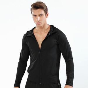 Jackets surv￪tements de marque pour hommes Otoño Invierno Deportes al aire libre Hombres Fitness Correr Ejercicio Suéter elástico suave Chaqueta cortavientos