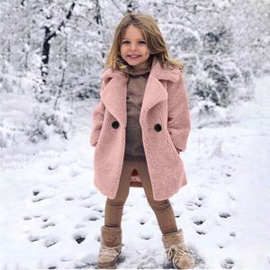 Jackets peuter baby kinderen meisjes winddicht winter vaste jas verdikken warme uitklapen kleding kleding onder Girsl Boys verjaardagsfeestje 221129