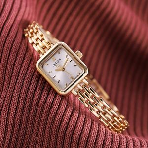 Vestes Top Julius mini dame féminine Watch Japan Quartz Elegant Fashion Hours Clock Robe Bracelet Chain School Girl's Birthday Gift Boîte