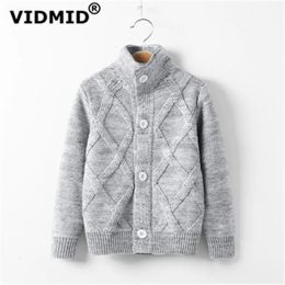 Jassen VIDMID Herfst winter Kids baby jongens vest jas truien meisjes katoenen truien jas kinderkleding 7088 01 231025