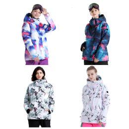 Jassen Waterdicht winddicht skipak voor dames, jas of broek, ijssneeuw, outdoor snowboardkleding, merkmode, meisjeskleding