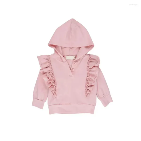 Vestes, pulls pour enfants, vêtements pour filles, sweat à capuche avec boutons, chemises, vente en gros