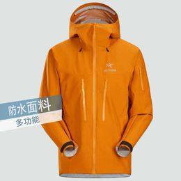 Jacken Windjacke Arcterys Kapuzenpullover Alpha SV Outdoor Winddicht Wasserdicht GTX Breathab WN-EPYM