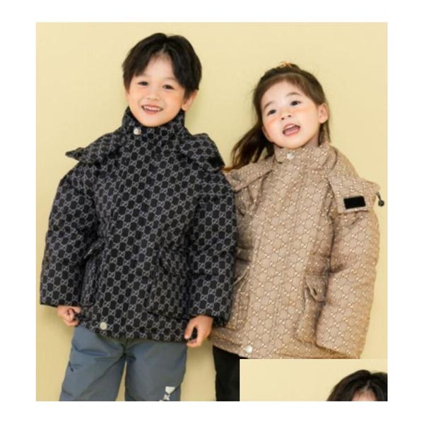 Jackets Winter Kids Diseñador Chaqueta Fuera Boya Bordado Down Children Drop entrega de caída Maternidad Maternidad