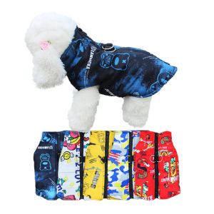 Vestes hiver grand chien vêtements imperméable grand chien veste gilet avec col haut chaud chien manteau vêtements pour bouledogue français lévrier