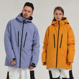 Jackets Hiver nouvelles vestes de Ski femmes hommes Sports de plein air snowboard vestes coupe-vent imperméable thermique respirant Ski neige vêtements