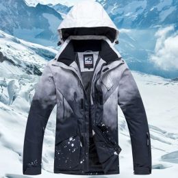 Vestes veste de ski d'hiver 2021 hommes femmes en plein air sport manteau de snowboard de snowproofroproofproofrpolate thermiques vestes de neige vestes