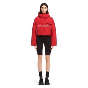 Vestes, vestes pour femmes, designers, doudounes pour femmes, chaleur extérieure luxueuse, veste de pain à capuche de moto courte coupe-vent épaisse, doudoune, veste parka