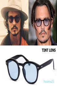 Jackjad Nieuwe Fashion Johnny Depp Lemtosh Style Round Sunglasses Tint Ocean Lens Brand Design Party Show Sun Glasses Oculos8599862
