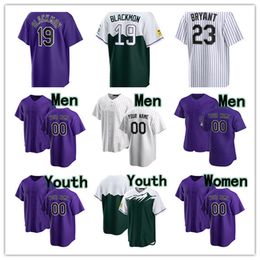 Jacob Stallings Michael Teglia Jake Bird Dakota Hudson Tyler Kinley Justin Lawrence Anthony Molina Alan Trejo Ryan McMahon Charlie Blackmon Baseball Jersey Jeugd