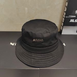 Jacqmus Bucket Hat Le Bob Gadjo Hat, le même chapeau de luxe de marque classique français pour hommes et femmes, top à plateau réglable