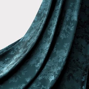 Jacquard Satin Flower Brocade Soft Silk Texture Tissure pour robe ou rembourrage 240327