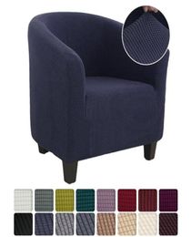 Jacquard canapé fauteuil housse de siège élastique baignoire à café protecteur housse maison chaise décor Covers8678263