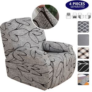 Jacquard Stretch Sofa Cover Recliner Protection Pad Groen Waterdicht Non Slip Furniture Fauteuil Home Decor 220615