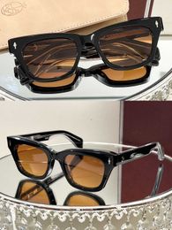 Jacques Advanced Version der JMM-Sonnenbrille aus Acetatfaser mit weiblicher konkaver Form und UV-beständigem Dealan Travel Herren-Box für Männer und Frauen 2024 Designer Jvy1