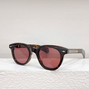 JACQ MAR Designer Zonnebril Vrouwen Handgemaakte JMM481 chunky plaat zonnebril mannen saccoche Opvouwbare bril Originele doos