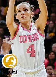 Jada Gyamfi Iowa Hawkeyes Maillot de basket-ball pour femme AJ Ediger Taylor McCabe Kate Martin Gabbie Marshall Sydney Affolter Hannah Stuelke Addison OGrady Ava Jones Iowa