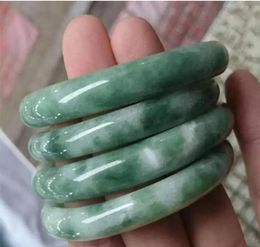 Jade Green Gemstone Vintage Pulseras Brazalete Charm Pure Natural Jade Pulsera Regalo de boda para mujeres