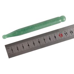 Jade Massage Eye Sticker Natural Aventurine Face Body Crystal Acupuncture Pen Massageur Santé Skin Care Gua Sha Tool Soulage