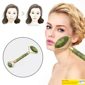 Jade Roller Massager voor gezichtsrollers Gua Sha Nature Stone Beauty Dunge Lift Anti Wrinkle Facial Skin Care Tools