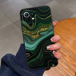 Jade Stone Marble Phone Case For Redmi Note 11 A C T 10 T X 4G 5G 7 A 8 A 9 S S PRO PLUS SILICONE SOFF Soft de haute qualité