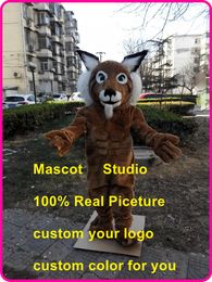 Jaguar-Maskottchen-Kostüm, Bobcat, Cougar, benutzerdefinierte Anime-Kits, Maskottchen-Thema, Kostüm, Karnevalskostüm, 41615