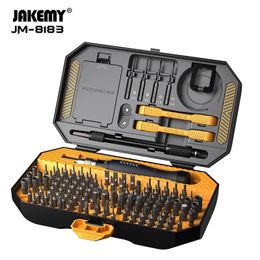 JAKEMY – jeu de Mini tournevis de réparation précise de haute qualité, Kit d'outils de réparation de bricolage 145 en 1 avec téléphone et ordinateur portable 240115