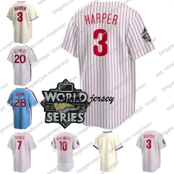 Jam Custom Trea Turner Bryce 3 Harper Jerey Rhys Hoskins Bryson Stott Kyle Schwarber J.T. Realmuto Alec Bohm Nick Castellanos Zack Wheeler Aaron