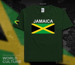 Jamaica mannen t shirt mode truien natie team tshirt 100 katoenen tshirt sportscholen kleding tees land sporting JAM Jamaicaanse X06215935479