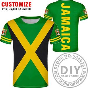 T-shirt drapeau National de la jamaïque, T-shirt du peuple de la jamaïque, mode, Style ethnique, sport décontracté, Harajuku, ample, haut, vêtements 278Y