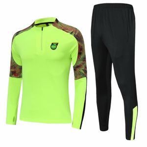Jamaica Running Track Sets Men Suites de fútbol al aire libre Kits Home Kits Jack Sportswear