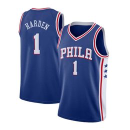 James 1 Harden 76 Basketbal Jerseys Ben 10 Simmons Jersey 2022