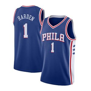 James 1 Harden 76 camisetas de baloncesto Ben 10 Simmons Jersey 2022