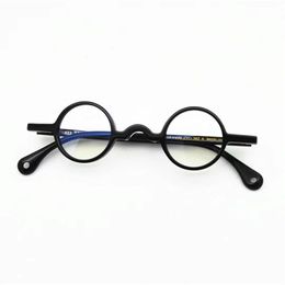 James tart 362 óculos ópticos para unissex estilo retro anti-azul placa de lente de luz redonda quadro completo com box3375