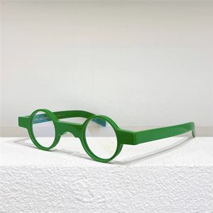 JAMES TART 369 lunettes optiques pour unisexe Style rétro Anti-lumière bleue lentille plaque ronde plein cadre avec boîte