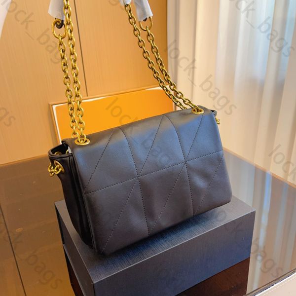 Jamie sac sac de designer noir sac à main chaîne en or modèle de fil sacs à bandoulière designer femme sac en cuir souple sacs à main de luxe sac à rabat 2023 sacs d'enveloppe avec boîte