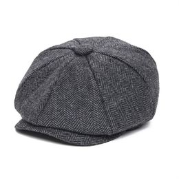 JANGOUL Wollen Tweed Kid sboy Cap Jongen Meisje Visgraat Kind Plat Klein Formaat Baby Peuter Jeugd Baret Hoed Boina 001 201216266z