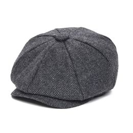 JANGOUL Wollen Tweed Kid sboy Cap Jongen Meisje Visgraat Kind Plat Klein Formaat Baby Peuter Jeugd Baret Hoed Boina 001 201216212q