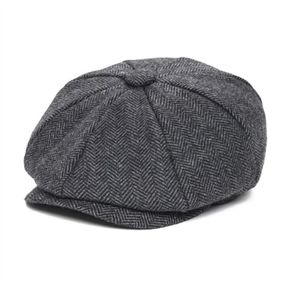 JANGOUL laine Tweed enfant sboy casquette garçon fille chevrons enfant plat petite taille infantile enfant en bas âge jeunesse béret chapeau Boina 001 2012167224852