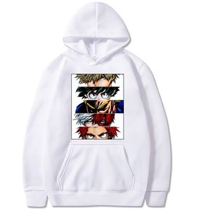 Janpanese Anime My Hero Academia Boku Todoroki Eyes Sweat à capuche imprimé Sweatshirts Femmes Streetwear Cartoon Pulls Sweats à capuche d'hiver Y0809